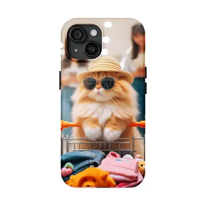 Orange Persian Cat Shopping Mall Sunglasses Hat