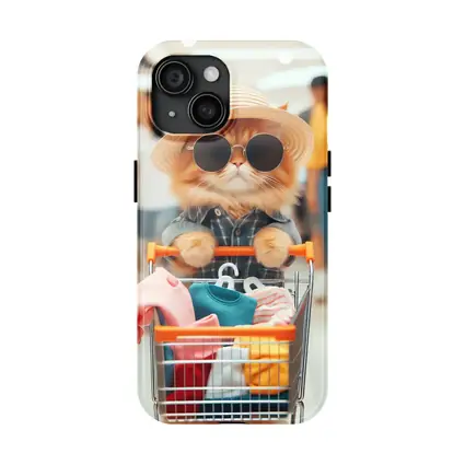 Orange Cat Shopping Mall Sunglasses Hat