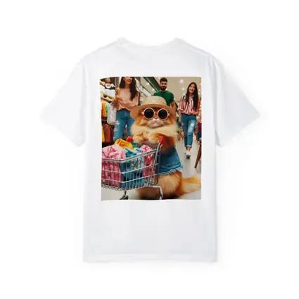 Persian Cat Shopping Mall Funny Sunglasses