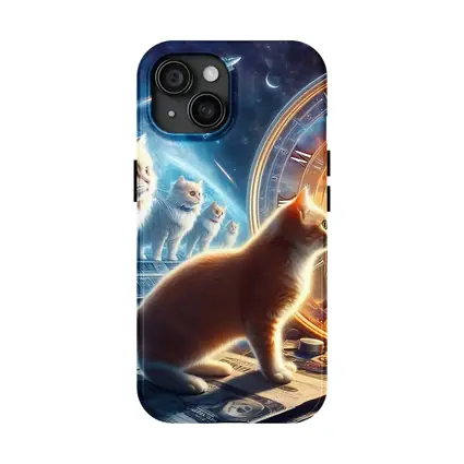 Cats Time Travel Space Money Fantasy Art
