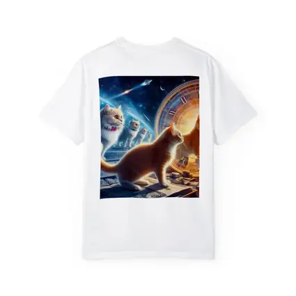 Cats Time Travel Space Money Fantasy Art