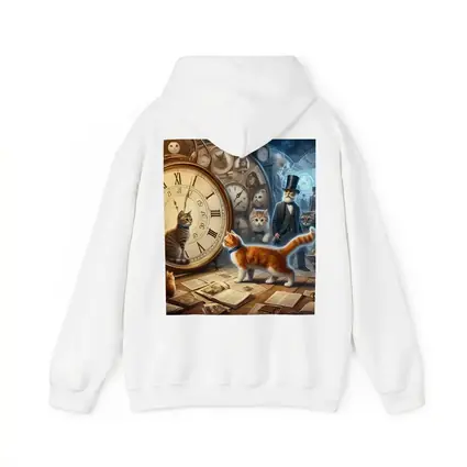 Cats Time Travel Fantasy Steampunk Scene
