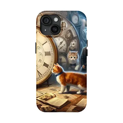 Cats Time Travel Fantasy Steampunk Scene
