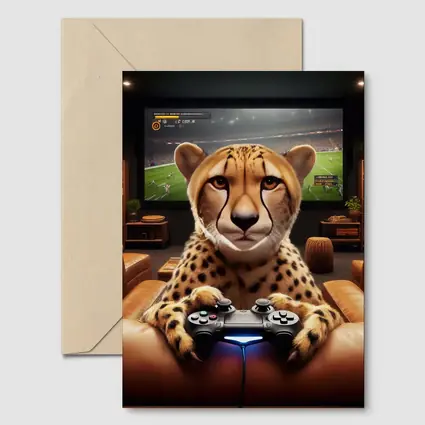 Cheetah Gaming Controller Couch Home Theater