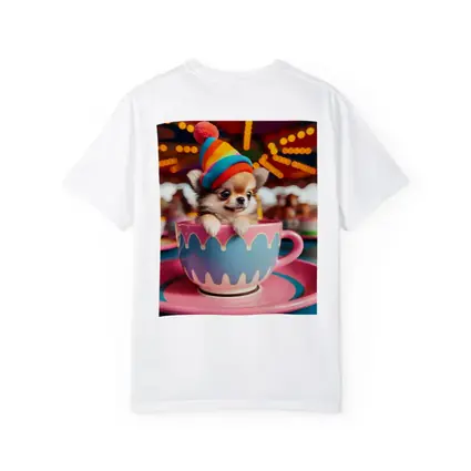 Chihuahua Puppy Teacup Ride Carnival Background