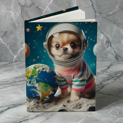 Chihuahua Astronaut Puppy Space Planets Earth