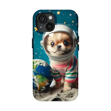 Chihuahua Astronaut Puppy Space Planets Earth