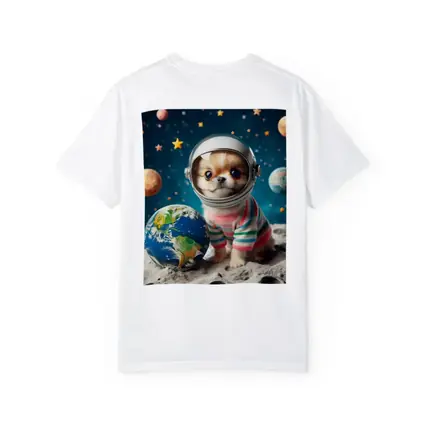 Chihuahua Astronaut Puppy Space Planets Earth