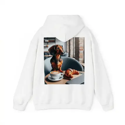Dachshund Dog Coffee Shop Cafe Art