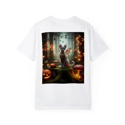 Devon Rex Fairy Cat Enchanted Forest Halloween