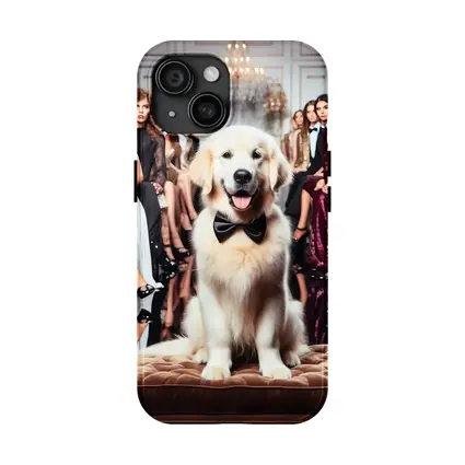 Golden Retriever Dog Fashion Show Glamour