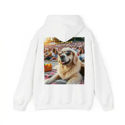 Golden Retriever Sunglasses Outdoor Summer Concert