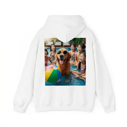 Golden Retriever Sunglasses Kids Pool Party