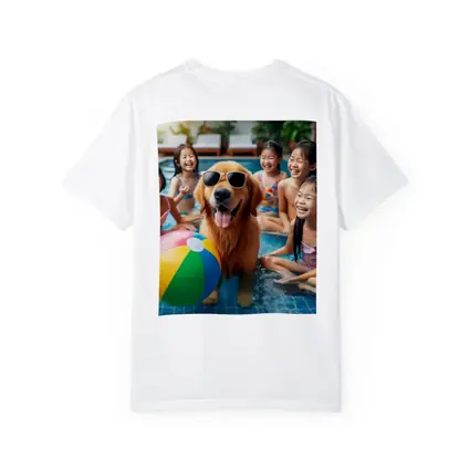 Golden Retriever Sunglasses Kids Pool Party