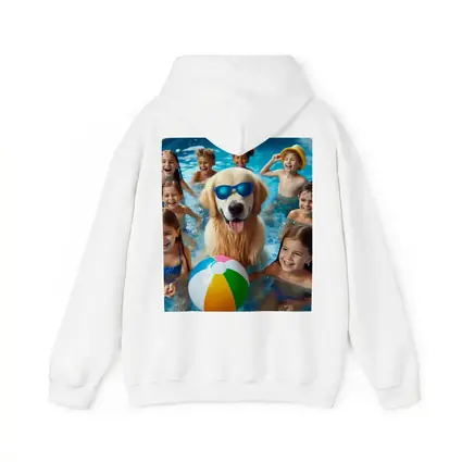 Golden Retriever Sunglasses Kids Pool Party