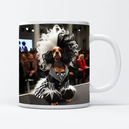 Cavalier King Charles Spaniel Fashion Show Runway