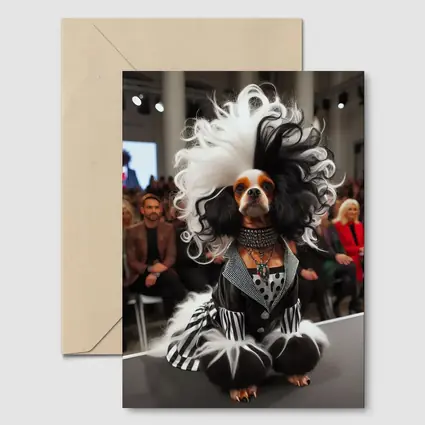 Cavalier King Charles Spaniel Fashion Show Runway
