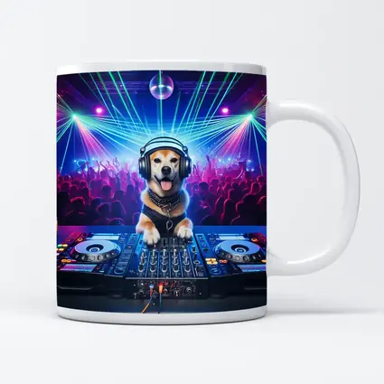 Golden Dog DJ Club Neon Party
