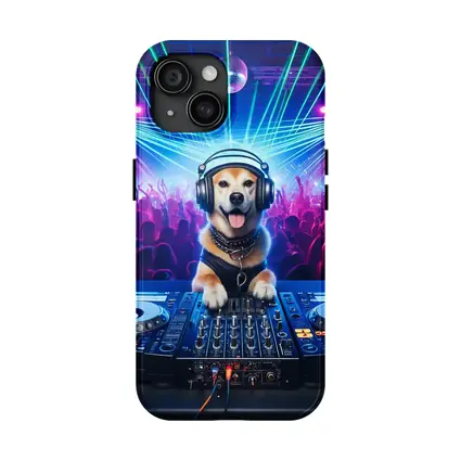 Golden Dog DJ Club Neon Party