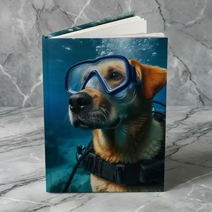 Dog Scuba Diving Underwater Ocean Adventure