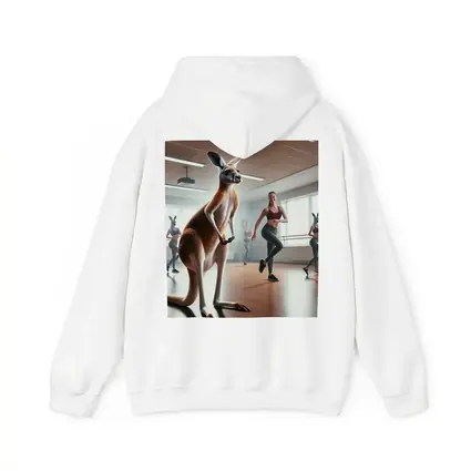 Kangaroo Dancing In Fitness Studio Class