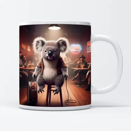 Koala Musician Performing Live at Bar