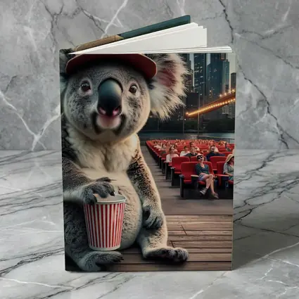 Koala With Popcorn Outdoor Cinema City