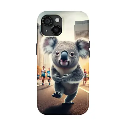 Koala Running City Marathon Race Art