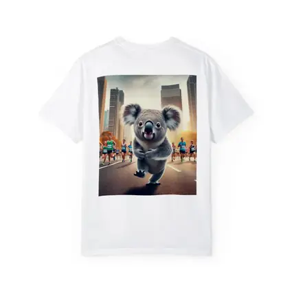 Koala Running City Marathon Race Art