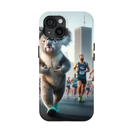 Koala Running City Marathon Race Art