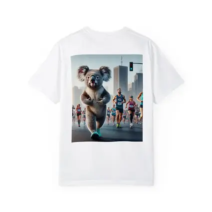 Koala Running City Marathon Race Art