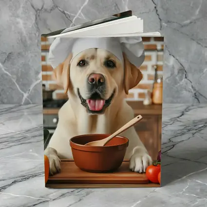 Labrador Retriever Chef Hat Kitchen Cooking