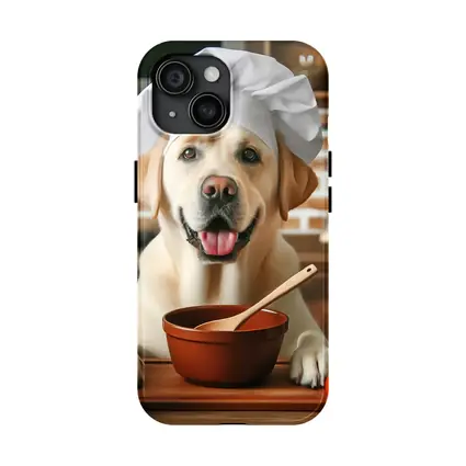 Labrador Retriever Chef Hat Kitchen Cooking