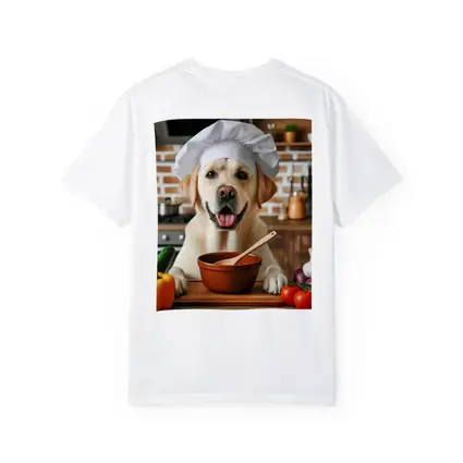 Labrador Retriever Chef Hat Kitchen Cooking