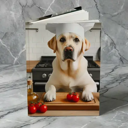 Labrador Retriever Chef Hat Kitchen Cooking