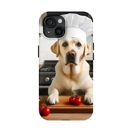 Labrador Retriever Chef Hat Kitchen Cooking