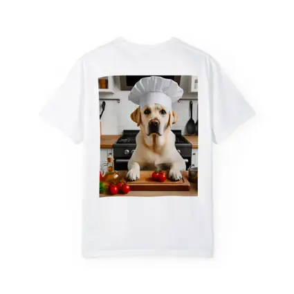 Labrador Retriever Chef Hat Kitchen Cooking