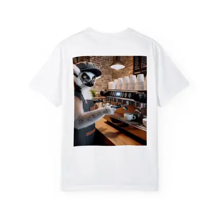 Ring Tailed Lemur Barista Coffee Shop