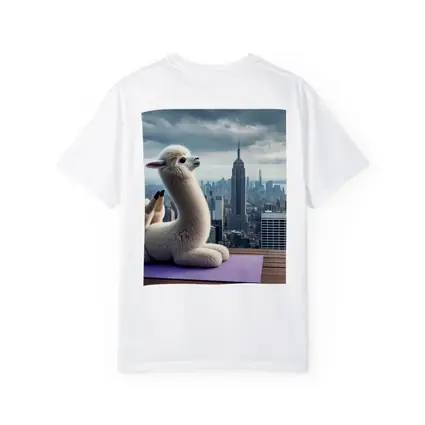 Alpaca Doing Yoga New York City