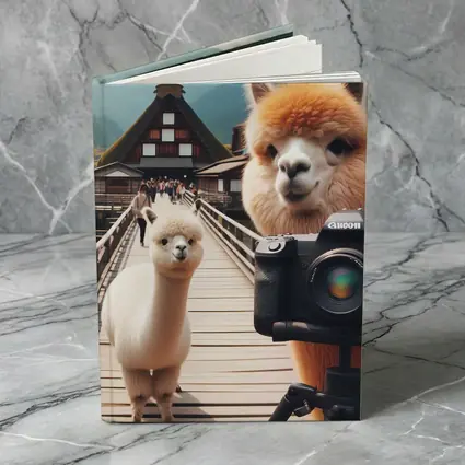 Alpaca Photographer Canon Camera Japan Village
