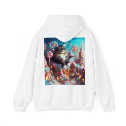 Norwegian Forest Cat Magical Candy Land Fantasy