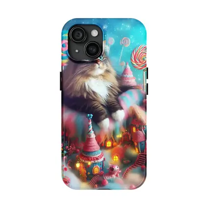 Norwegian Forest Cat Magical Candy Land Fantasy