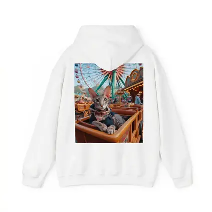 Oriental Shorthair Cat at Amusement Park