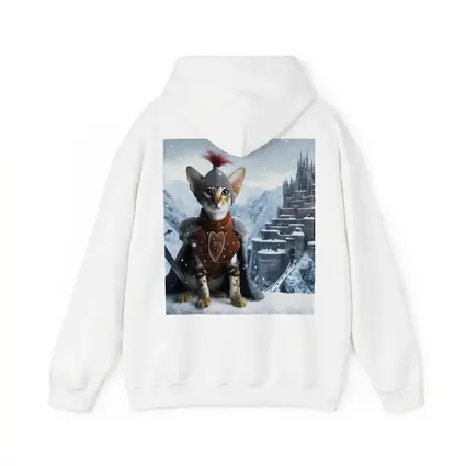 Oriental Shorthair Knight Cat Snow Castle