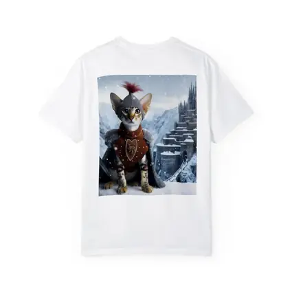 Oriental Shorthair Knight Cat Snow Castle
