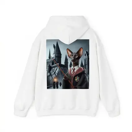 Oriental Shorthair Cat Wizard Castle Fantasy