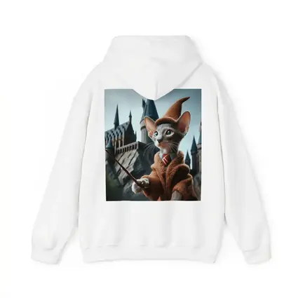 Oriental Shorthair Cat Wizard Castle Background