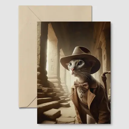 Adventure Cat Explorer Ancient Egyptian Temple