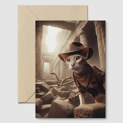 Adventure Cat Explorer Ancient Egyptian Temple