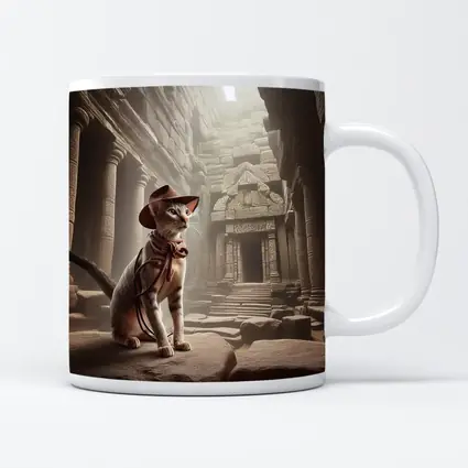 Adventure Cat Explorer Ancient Temple Ruins